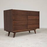 Commode / Buffet U-453 dub par Jiri Jiroutek pour Interier Praha 1960