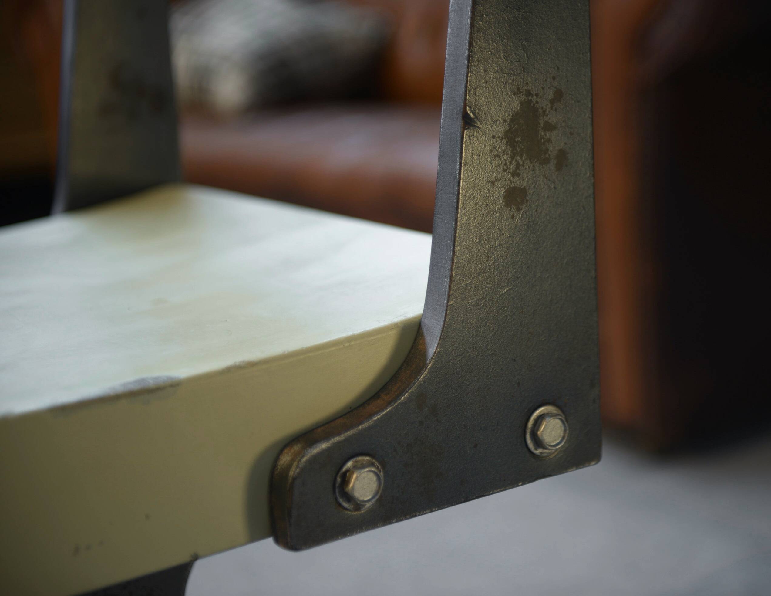 Old minimalist modernist design chair 1960's