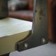 Old minimalist modernist design chair 1960's
