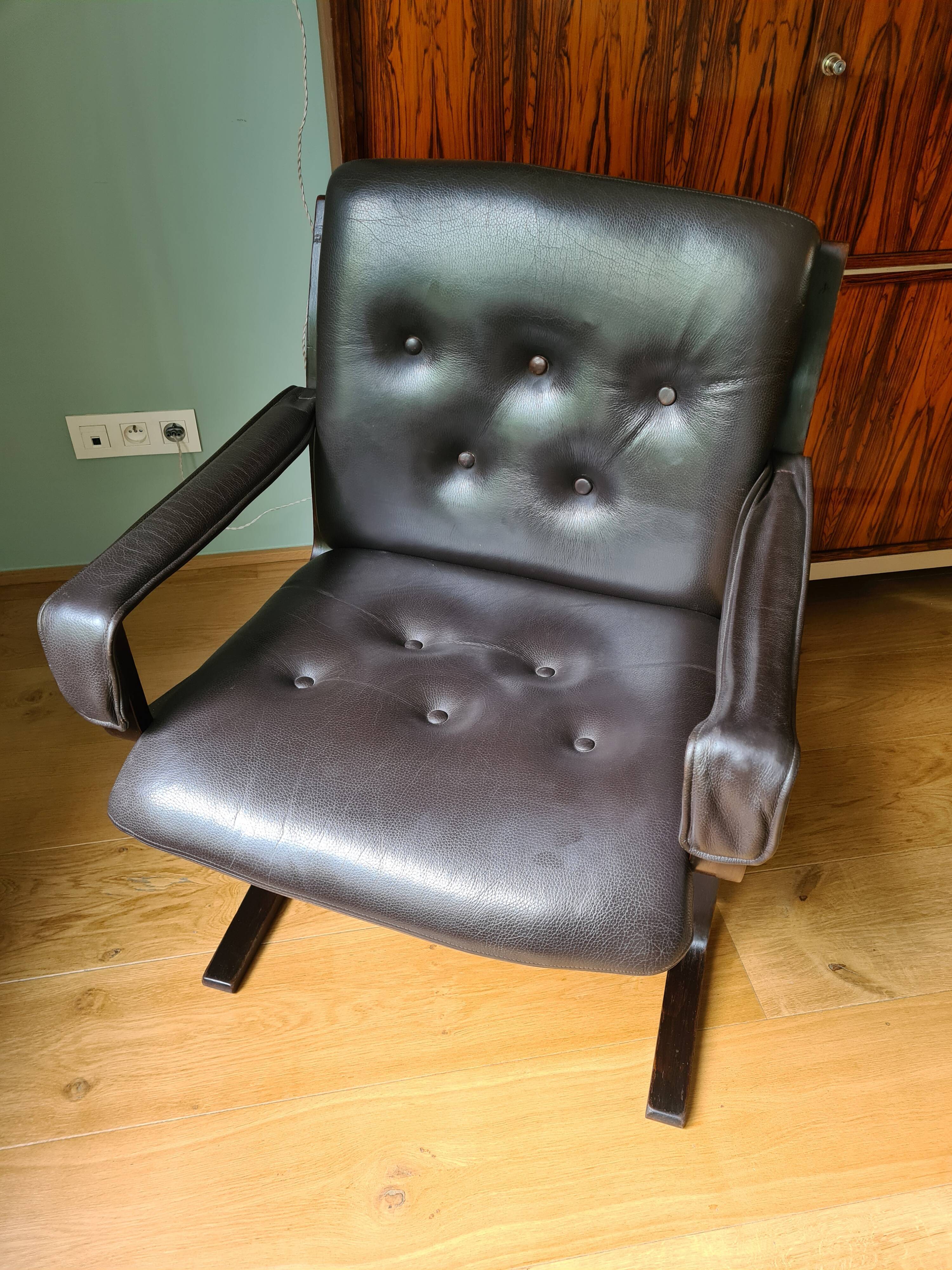 Fauteuil modèle siesta de Ingmar Relling