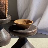 Pawn Brown - Stool, side table in the shape of a brown pawn.