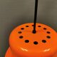 Mini poker hanging lamp in orange original colour  Jo Hammerborg