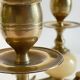 BOUGEOIRS Vintage Onyx Marble and Brass