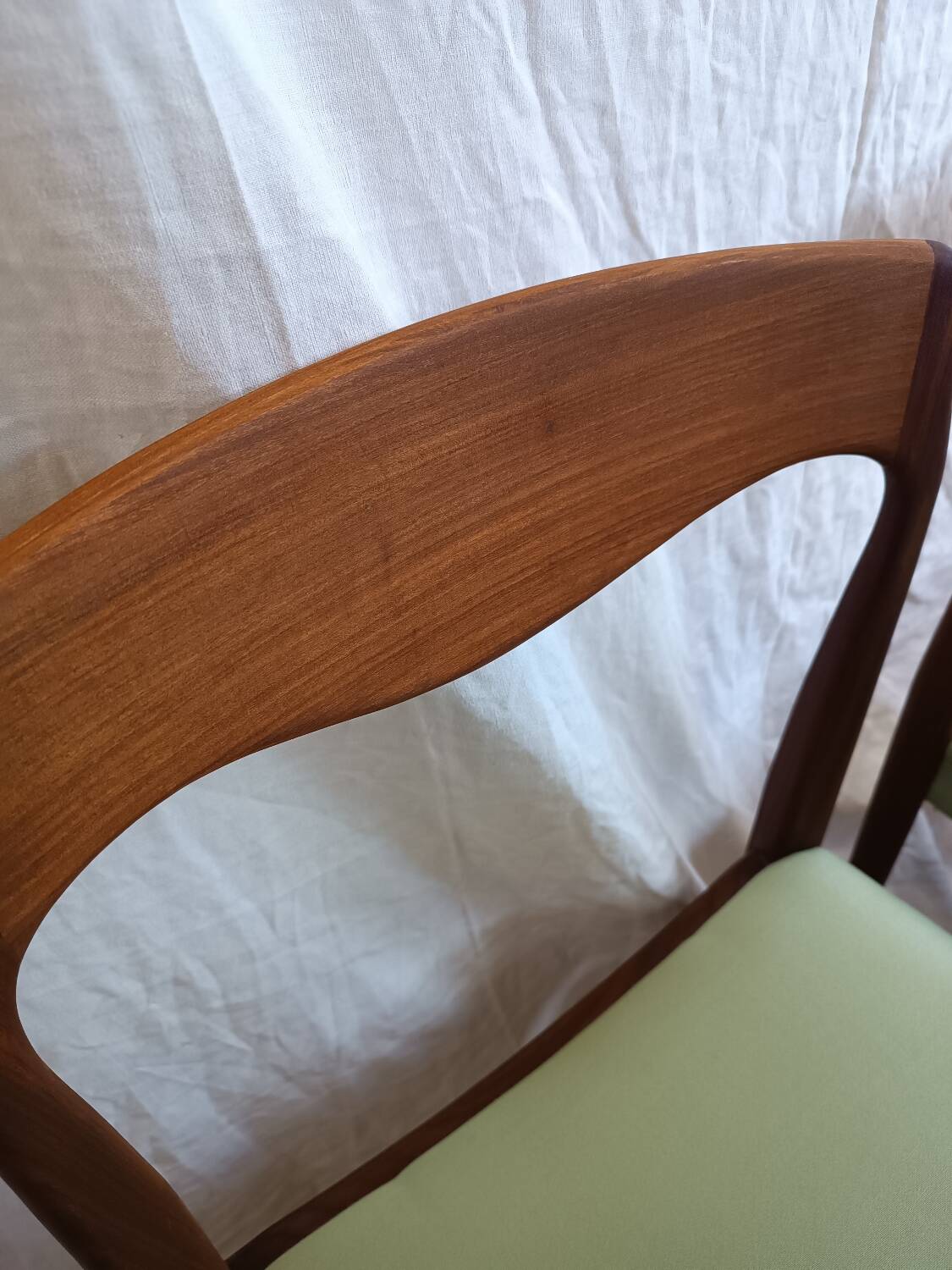Scandinavian teak and rosewood chairs from the 60s