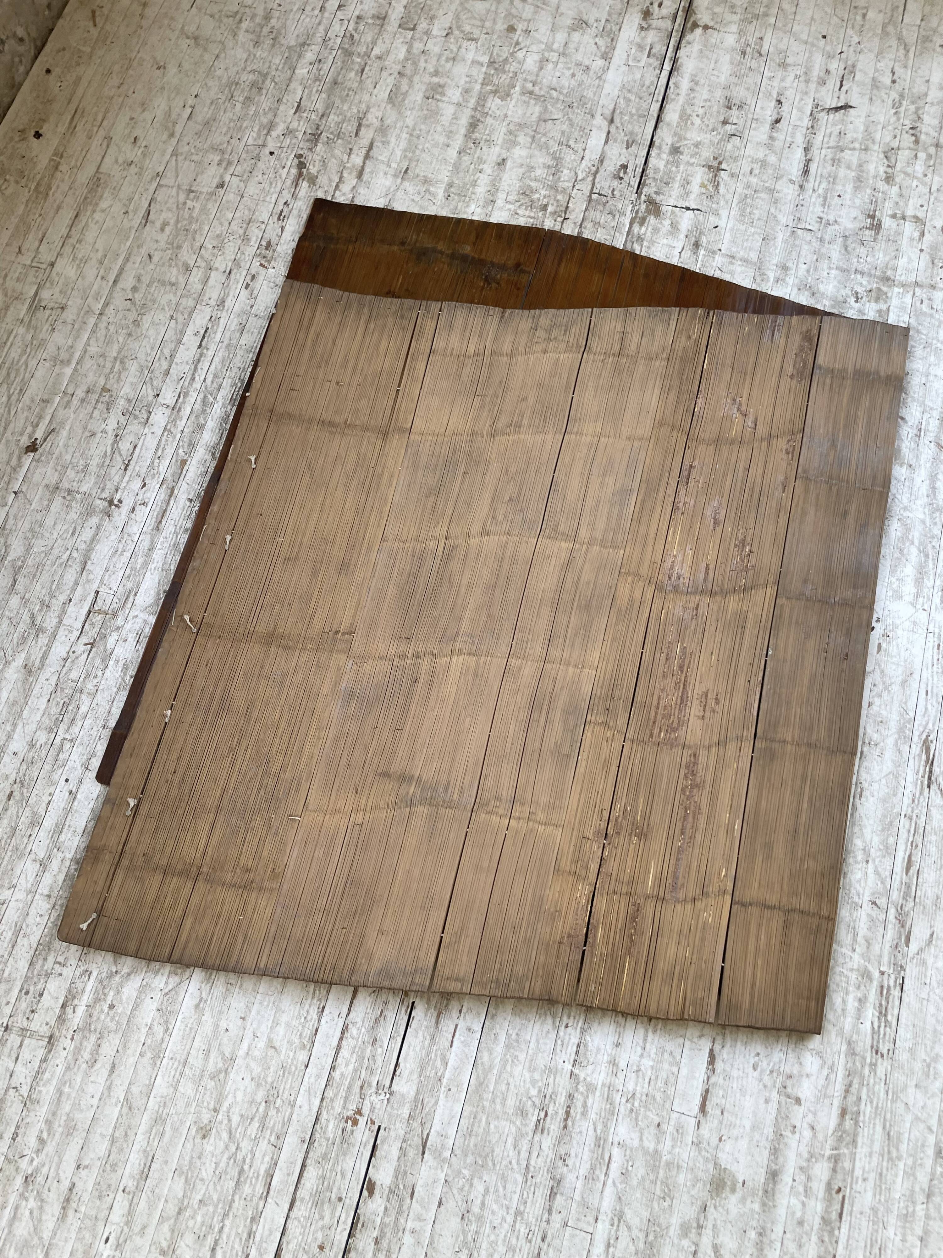 Tapis en bois tribu Akha Birmanie