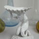 Empty Pocket Shell & Character Porcelain White De Capodimonte Italy XX th