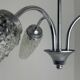 Antique 3-bulb vintage chandelier 1960