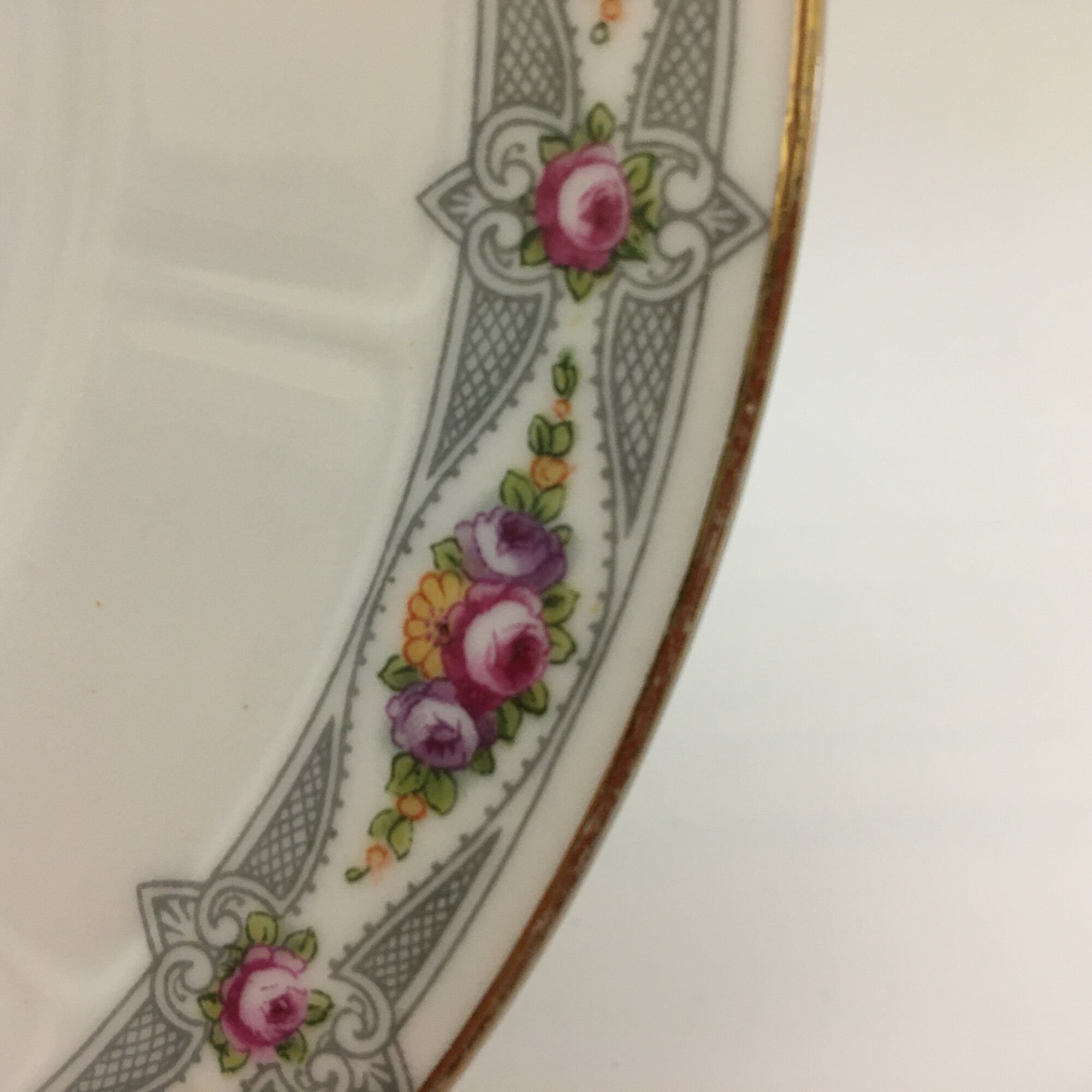 Set of 6 Dessert Plates "PAUL MULLER SELB"