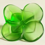 Trèfle à quatre feuilles lalique france modèle de marie-claude lalique 1994
