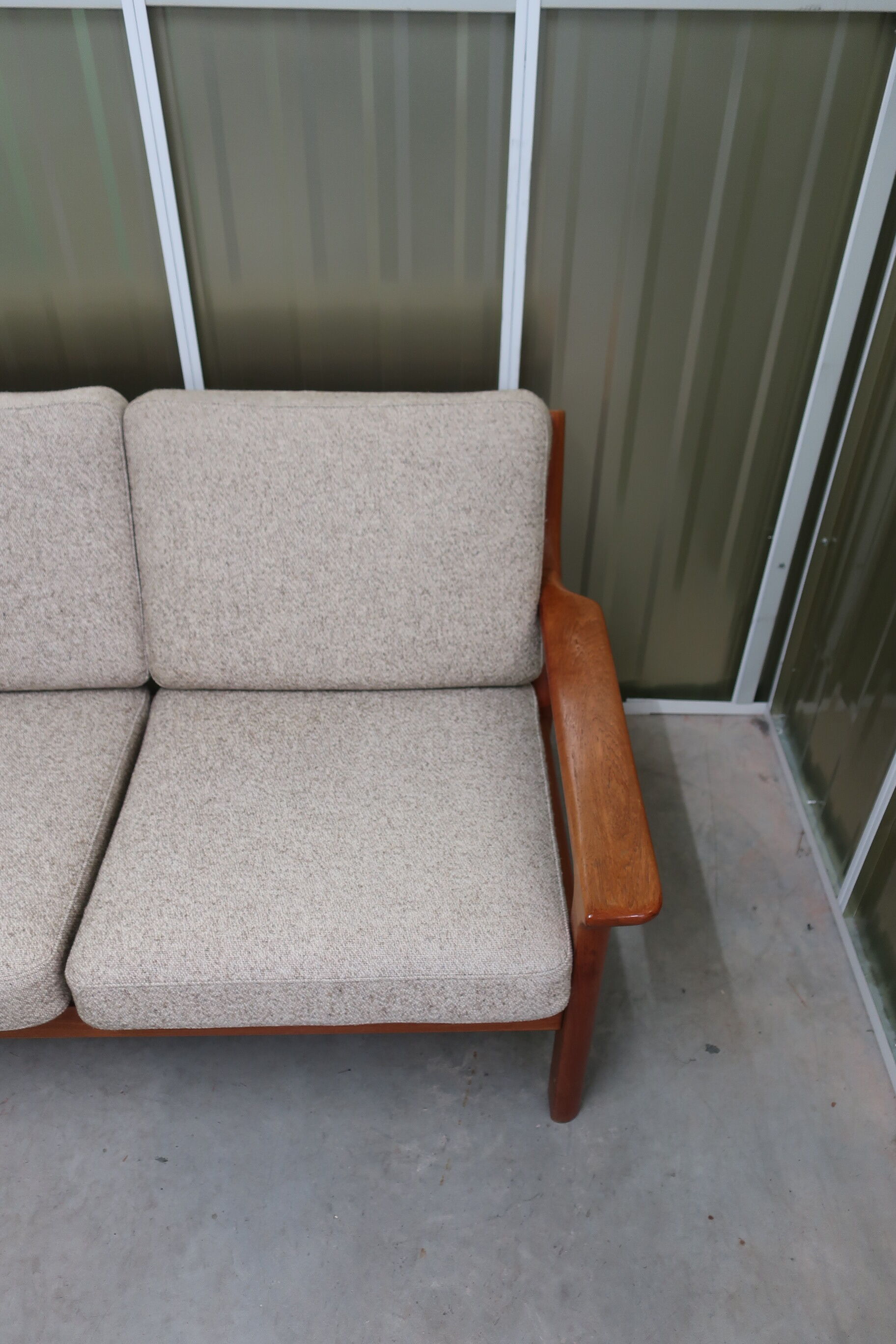 Scandinavian teak sofa from the 60s