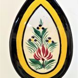 Cup H.P Quimper in the shape of a cradle