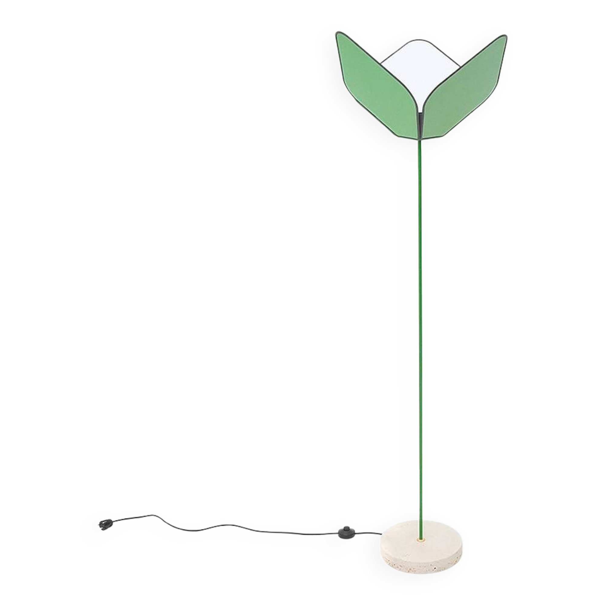 “Trifoglio” floor lamp by Piero De Longhi for Ibis