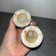Marble salt and pepper shakers by Crrare