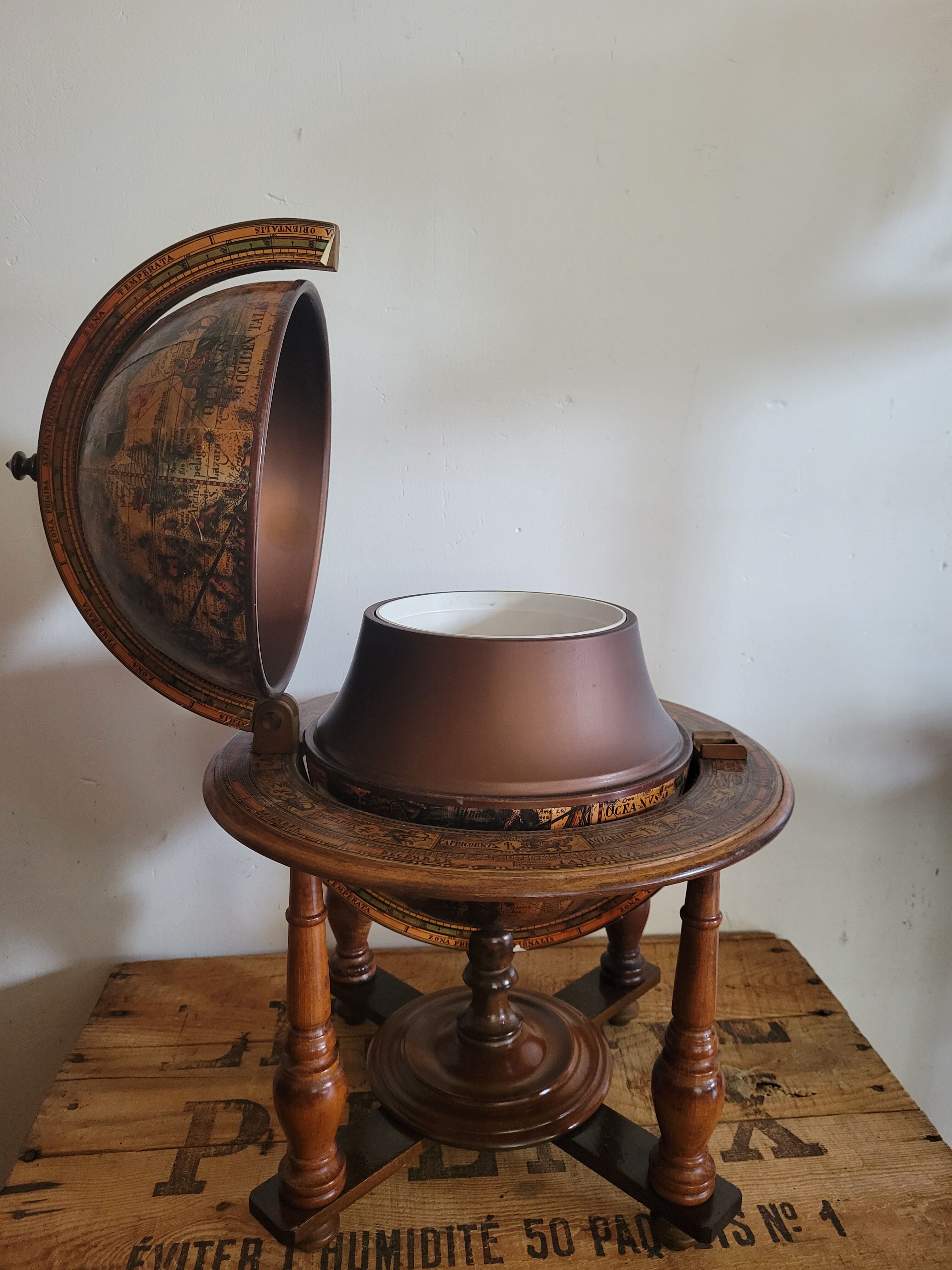 Italian globe ice bucket