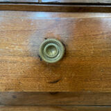 Chest of drawers in walnut and oak nineteenth
