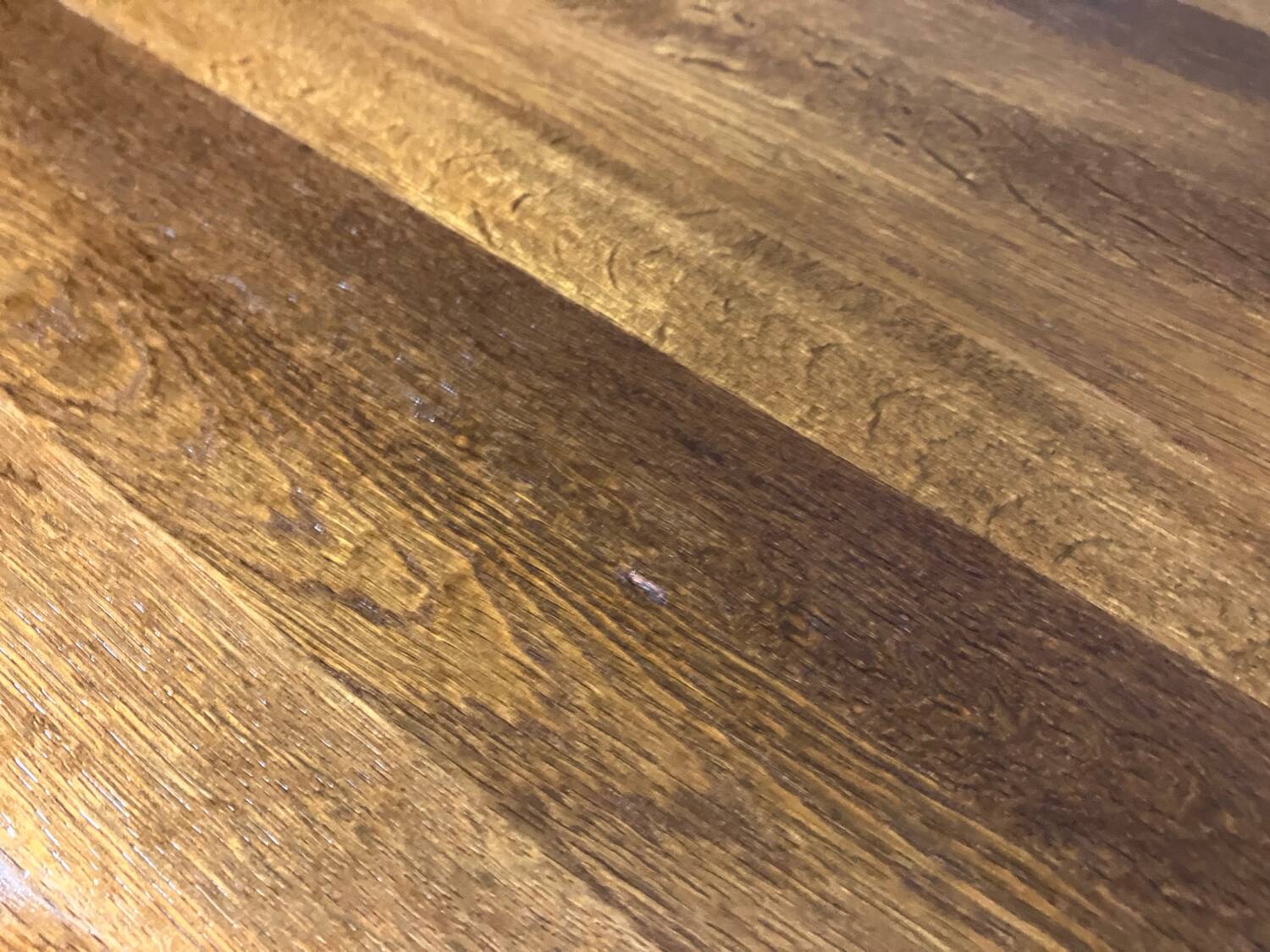 Danish design round dining table mid century