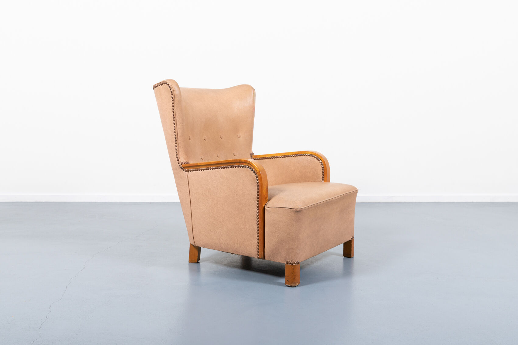 Scandinavian lounge armchair Sweden 1950s