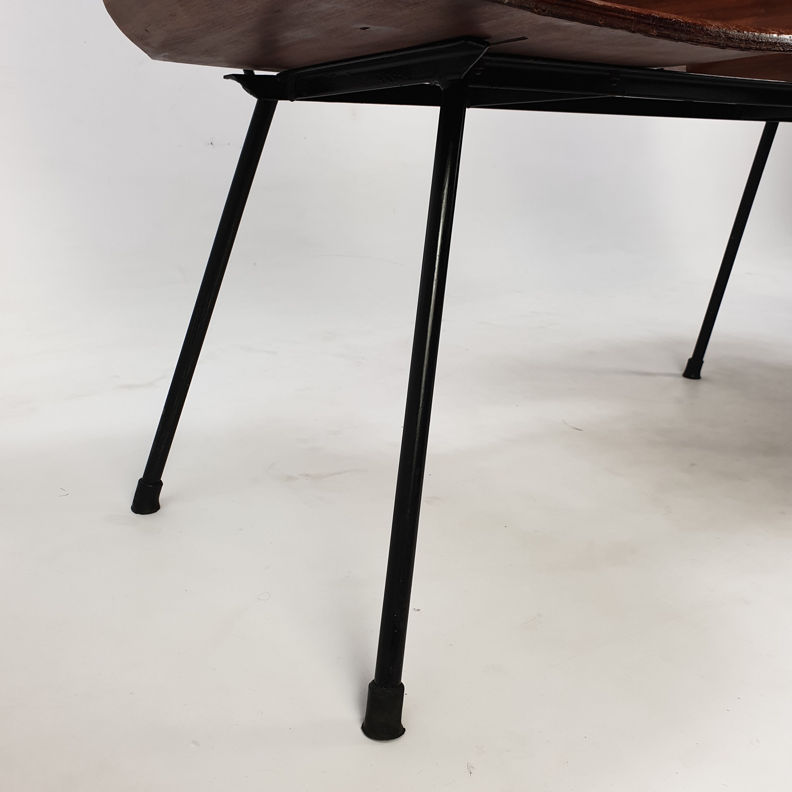 Mid Century Italian 3-seat Bench by Carlo Ratti, 50's
