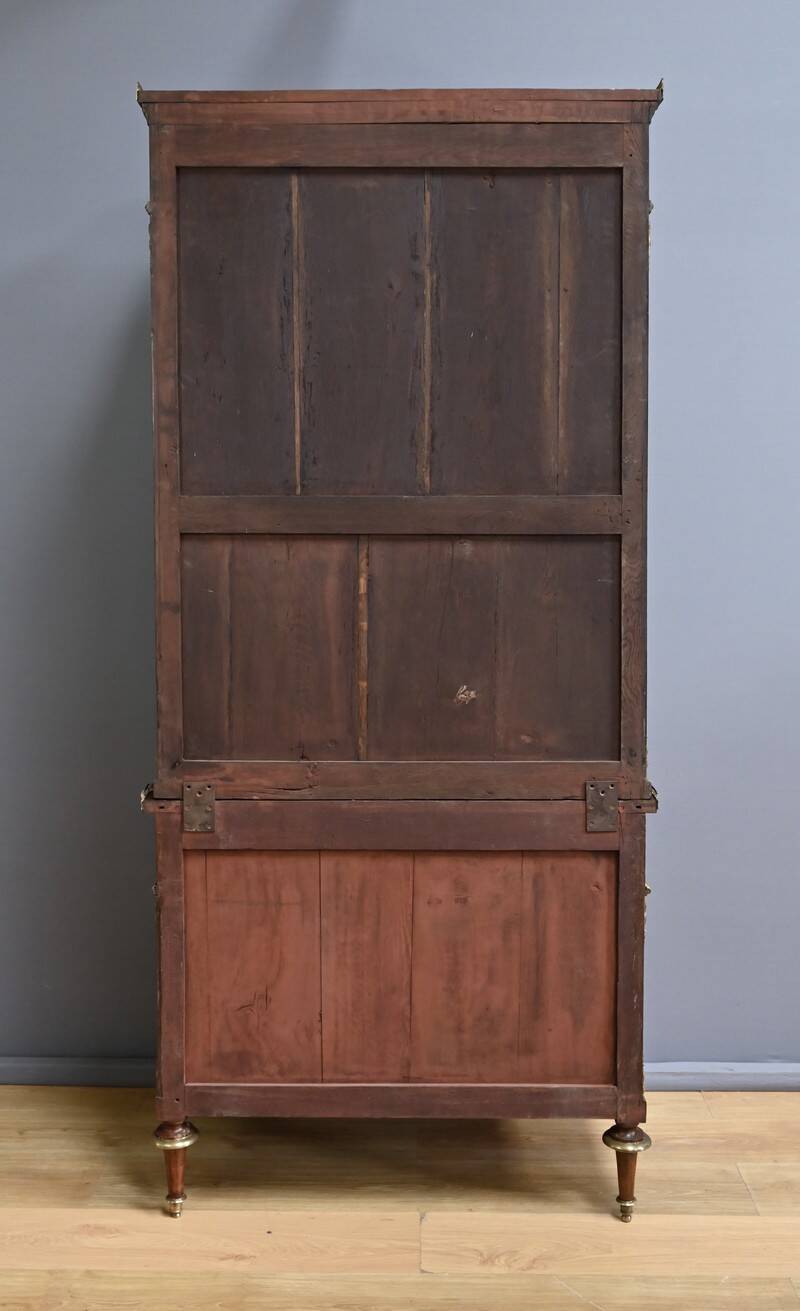 Mahogany Library Scriban, Louis XVI style – Mid-19th century