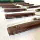 Vintage stainless steel and wood knives