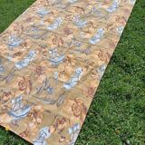 Floral tablecloth
