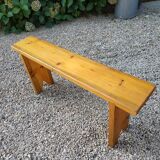 Wooden bench