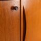 Vintage highboard 1960s wooden sideboard italian design