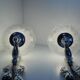 Paire d'appliques boules murales style vintage