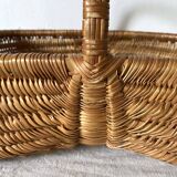 Vintage wicker basket