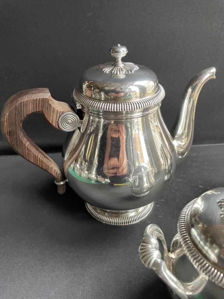 Gallia tea service by Christofle model Lauzin