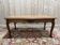 Louis XV style coffee table in cherry wood.