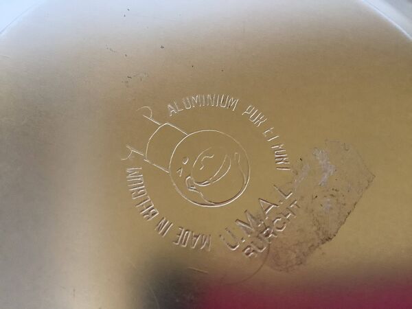 Paire de beurriers cloche anciens Belgium