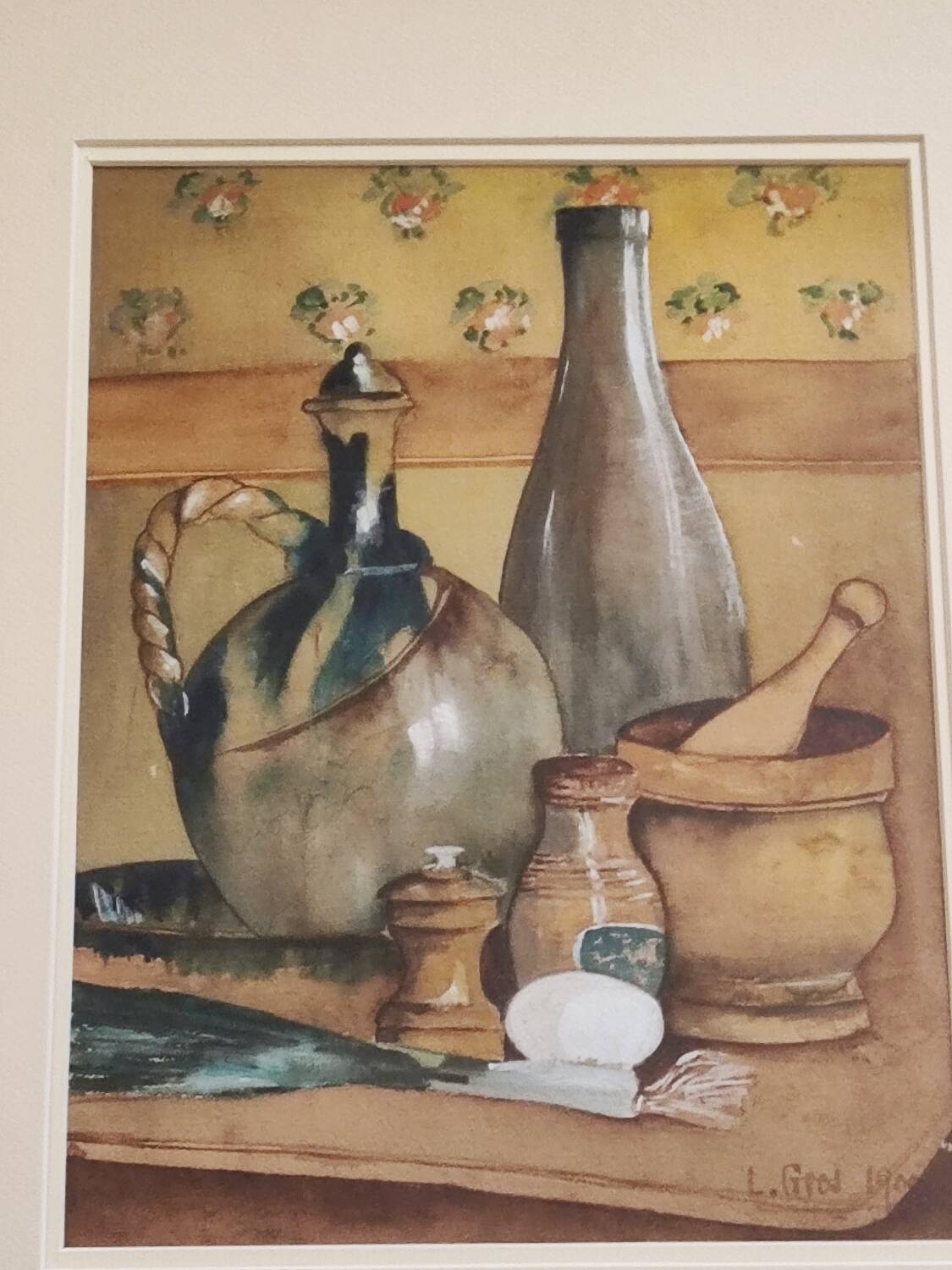 Watercolour - still life