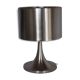 Lampe vintage en aluminium brossé
