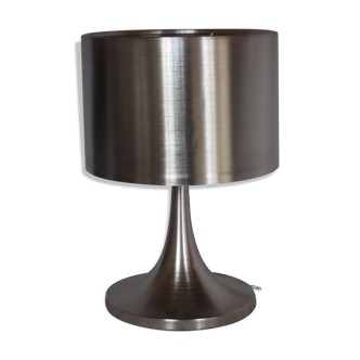Lamp vintage brushed aluminium