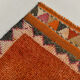 3x11 Peach Orange Handmade Wool Runner Rug, 95x337Cm