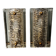 Pukeberg Wall Lamps – Pair Scandinavian Glass Sconces 1960s