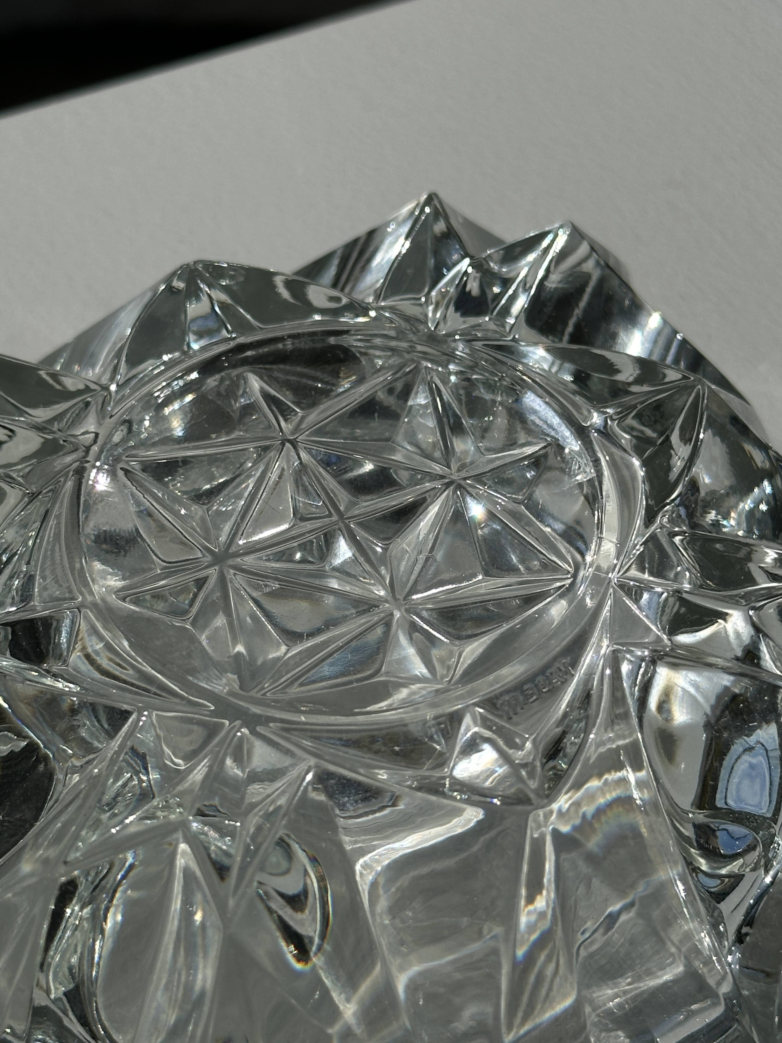 Large square ashtray large diamond tips