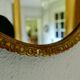 Oval mirror 25x32cm