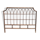 Headboard rattan 2 places vintage 154 x 106 cm.