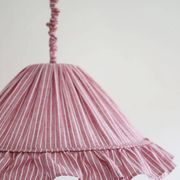 Suspension EMILIA — Rayures Rouges