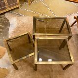 70s nesting coffee tables