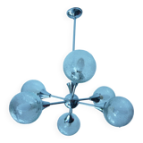 Sputnik chandelier, 6 lights, 1960s/70s