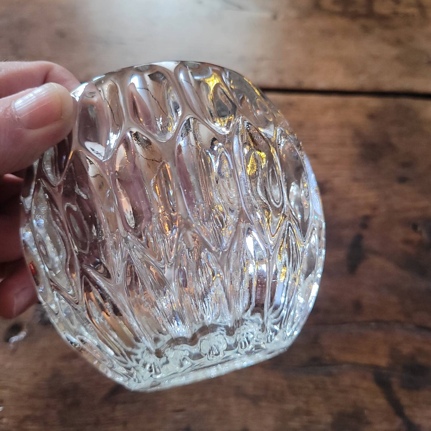 Photophore or soliflore vase with a globular silhouette - Circa 1970