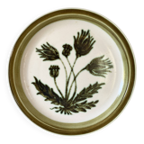 Plat céramique Gien « herbier » 29 cm