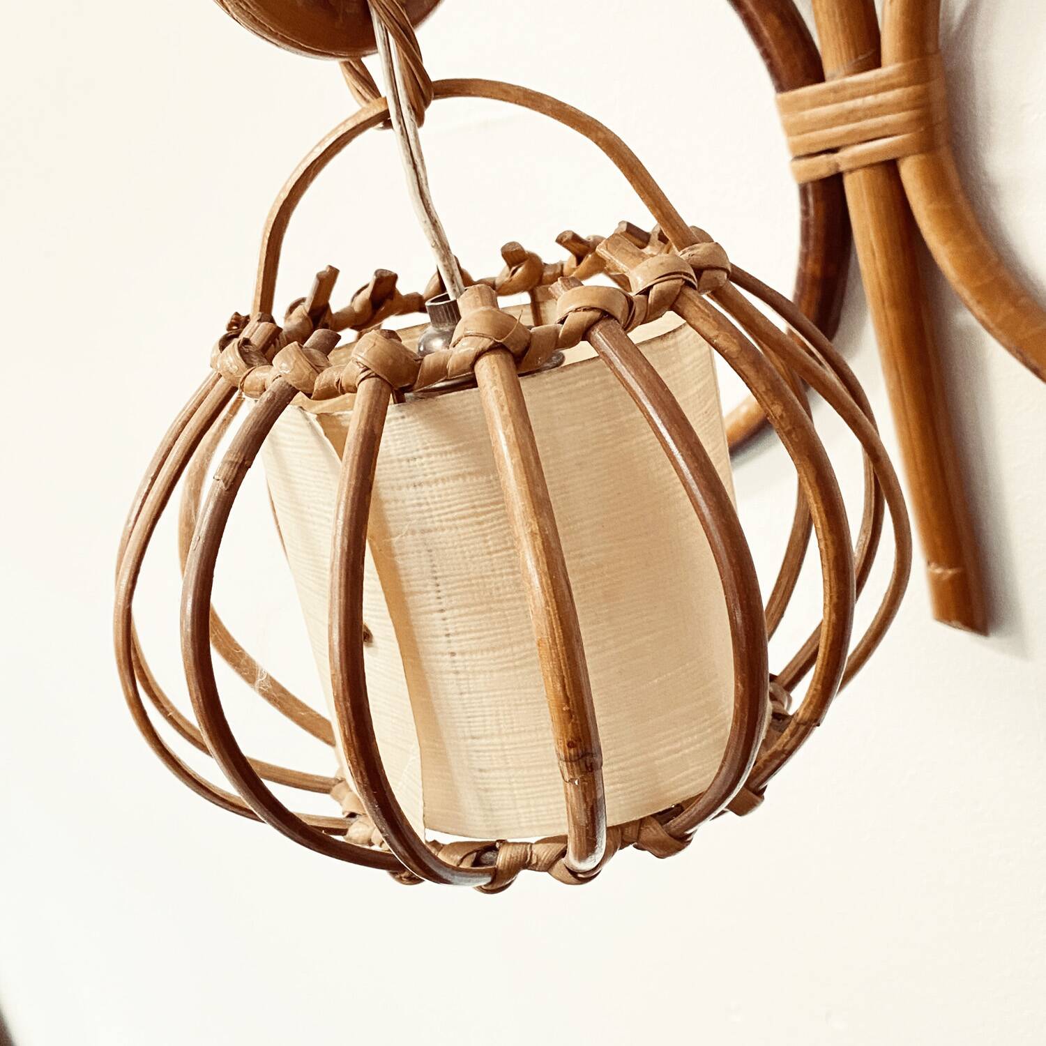 Paire d'appliques Sognot 1950