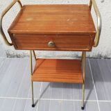 Side table, vintage bedside table