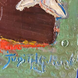 Judith guion. the dance, 2007. oil on canvas.