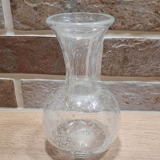 Biot glass vase