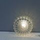Large ceiling lamp in bubble glass by Nordisk Solar Denmark 1970-80s